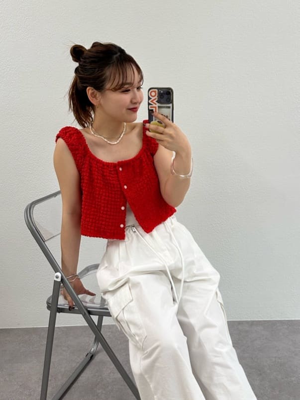 Mystic 方領短版背心