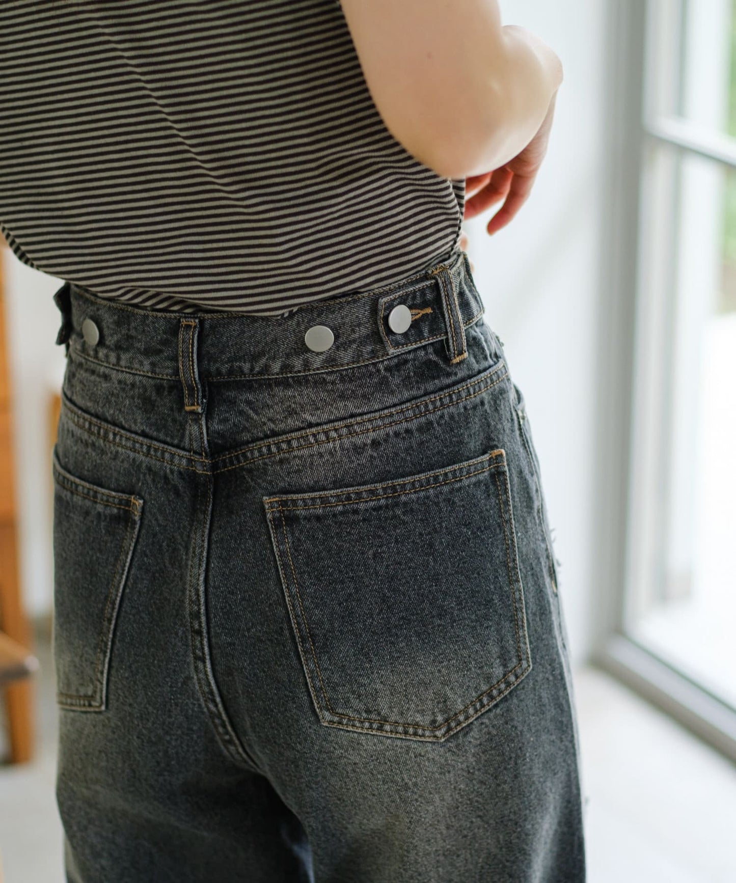 [大人氣] Kastane Lace Denim