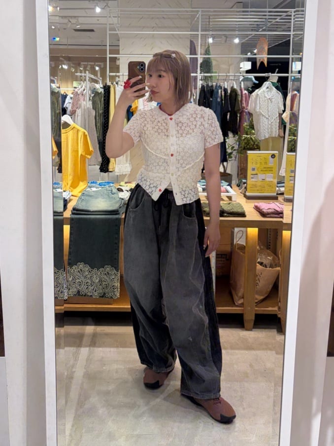 CIAOPANIC 心心紐Lace Polo - Image 45