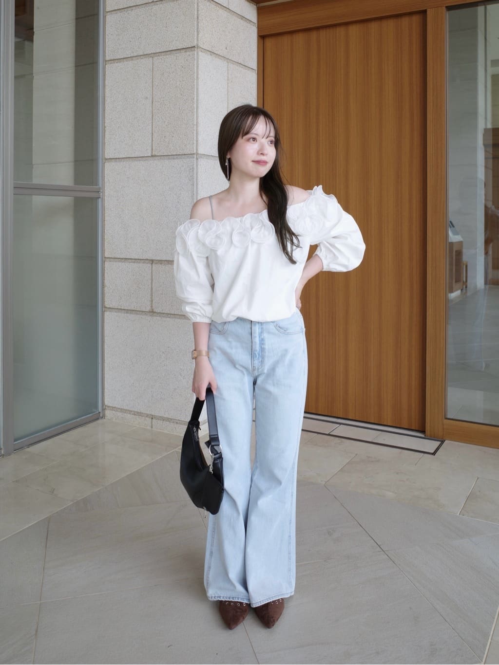Kastane flared denim pants - Image 100