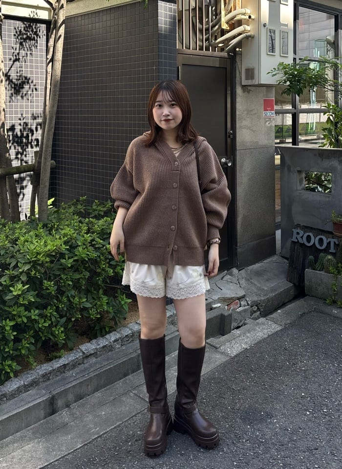 Kastane Voluminous hooded knit cardigan - Image 67