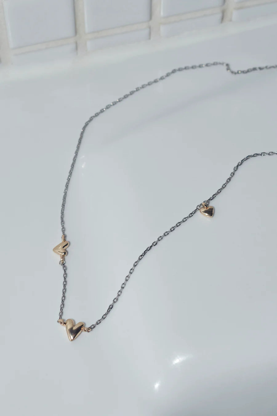 GOLDY Simple Heart Necklace