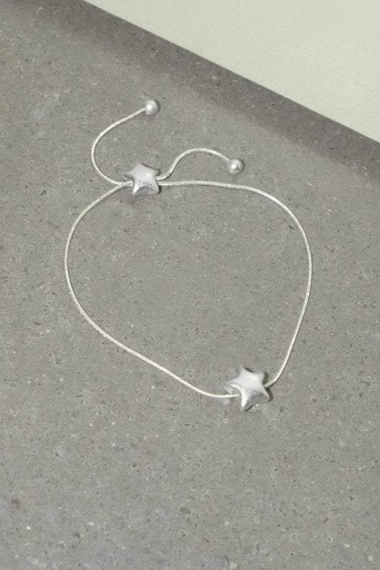 GOLDY Double Star Slide Bracelet