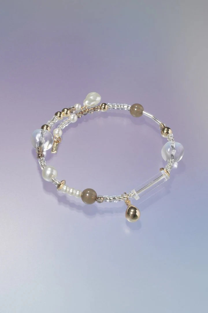 GOLDY Multi Color Beaded Bangle