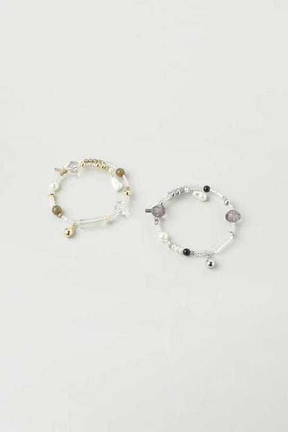 GOLDY Multi Color Beaded Bangle