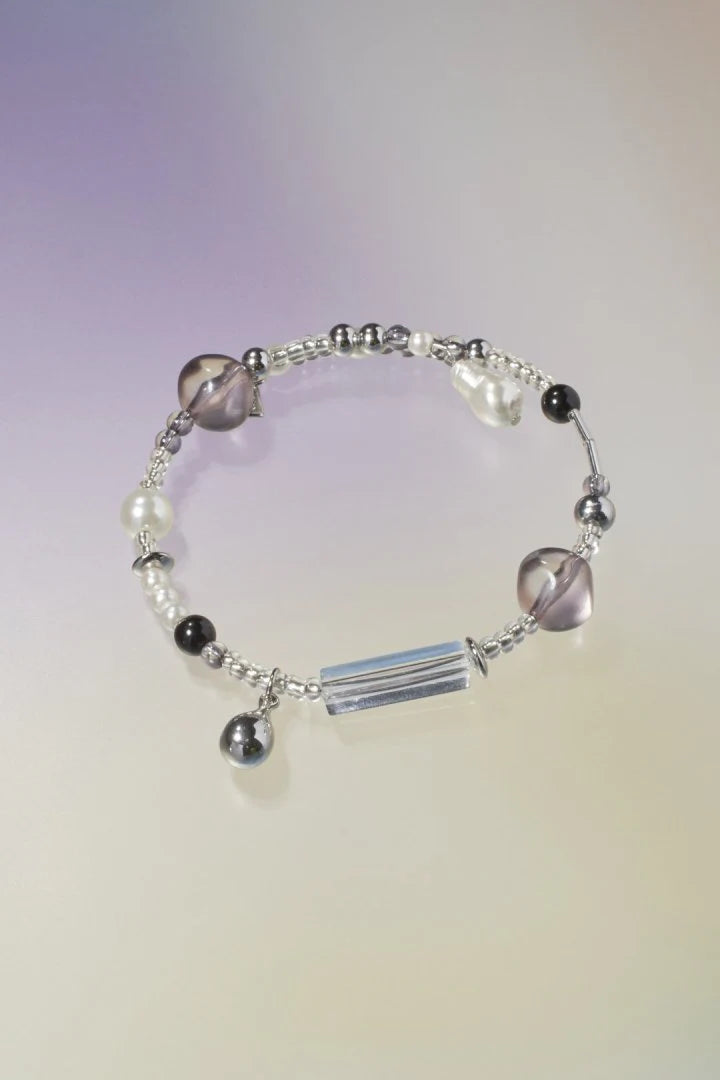 GOLDY Multi Color Beaded Bangle