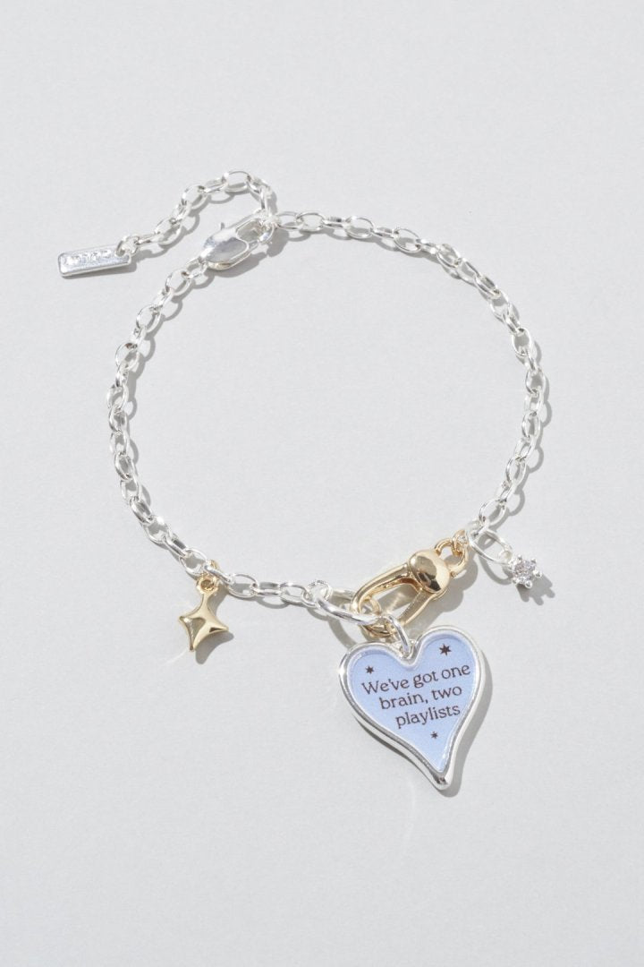 GOLDY color heart message bracelet - Image 2