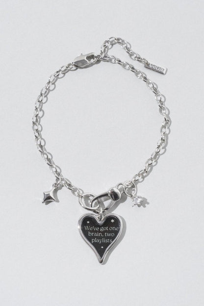 GOLDY color heart message bracelet - Image 5