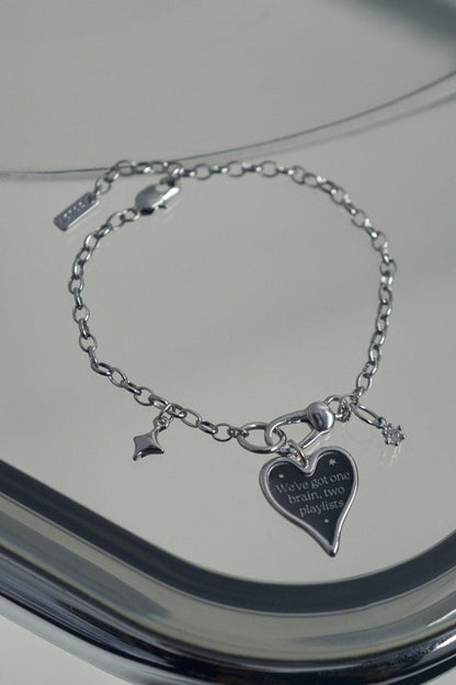 GOLDY color heart message bracelet - Image 16