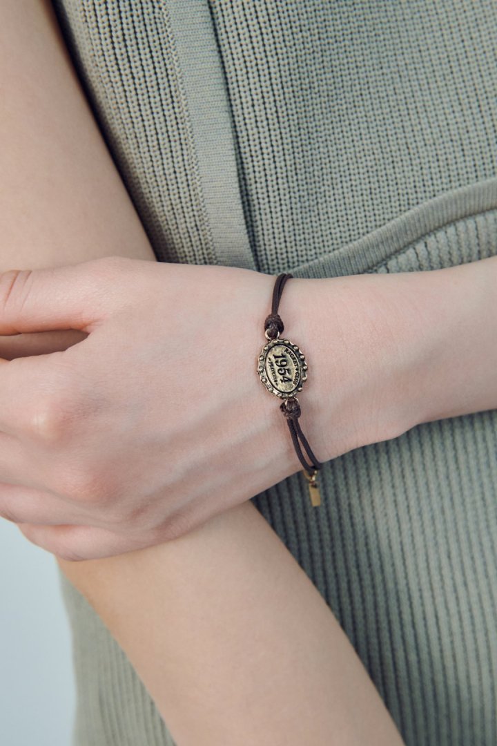 GOLDY antique number motif bracelet - Image 7
