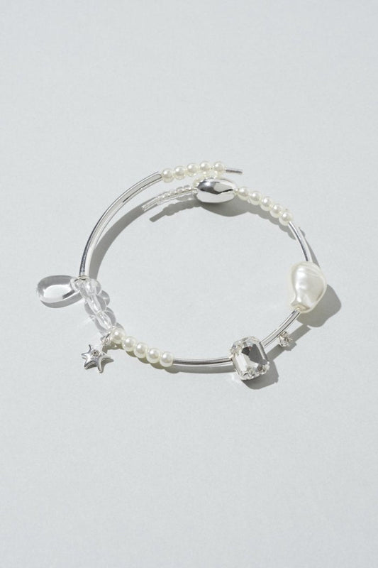 GOLDY multi glow bead bangle - Image 2