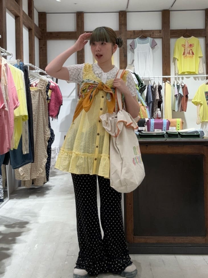 CIAOPANIC 心心紐Lace Polo - Image 46
