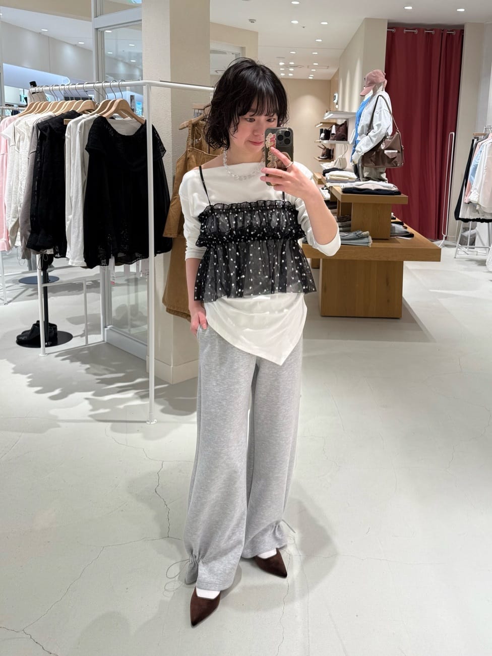 mystic 薄紗 flower bustier - Image 17