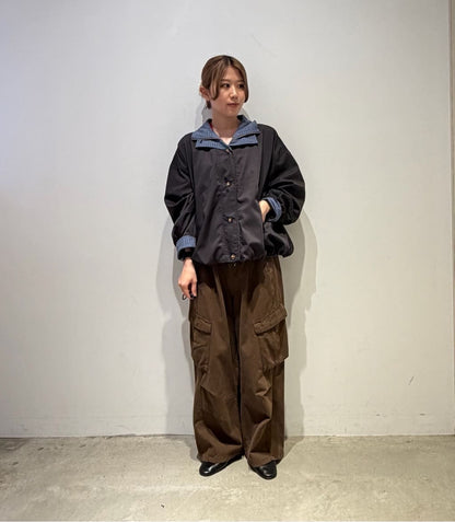 CPCM 格紋領口 balloon jacket - Image 37