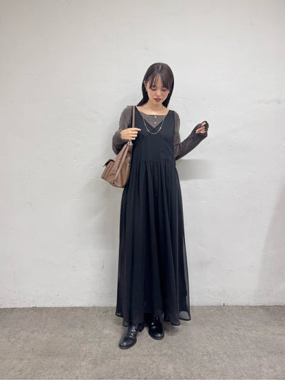 [1 SET 2 件 ♡] mystic 薄紗吊帶ops SET