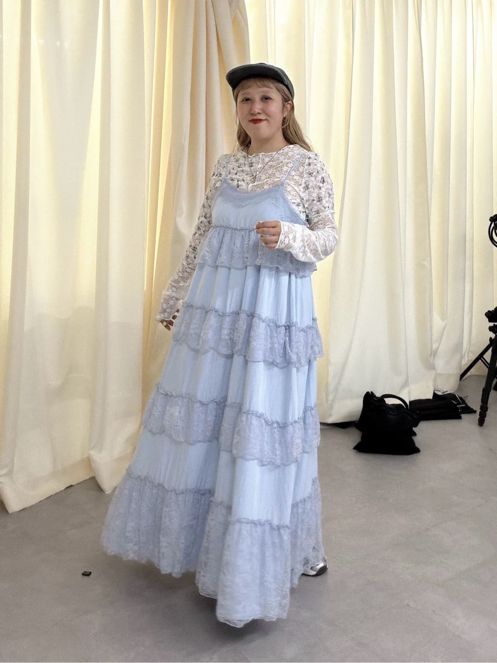 w closet lace 層疊吊帶ops - Image 32