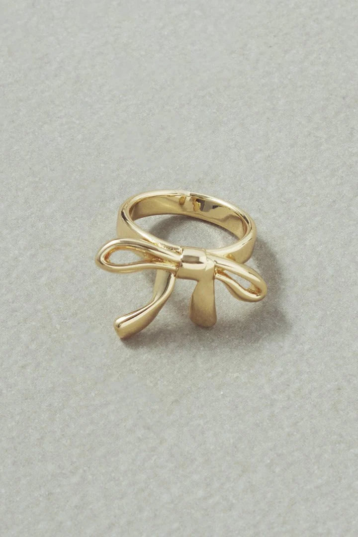 GOLDY Slim ribbon ring