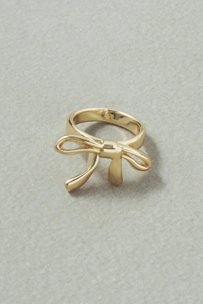 GOLDY Slim ribbon ring