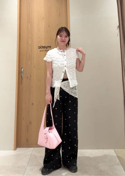 mystic Airy Shirring Blouse - Image 45