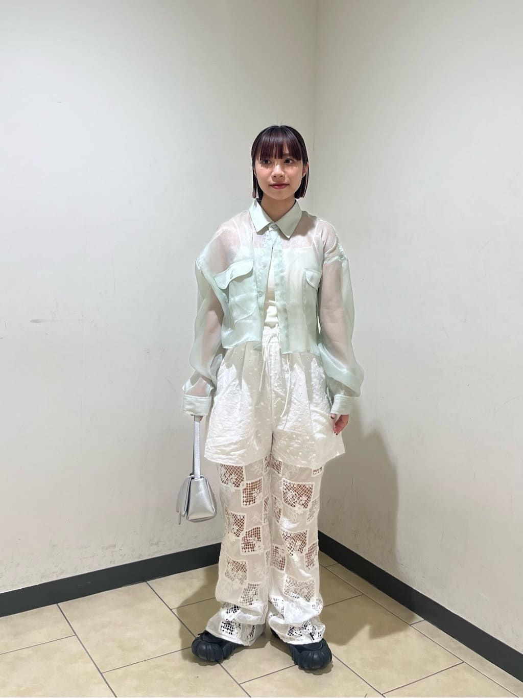 Kastane 靚料 Sheer Shirt [短/長version]