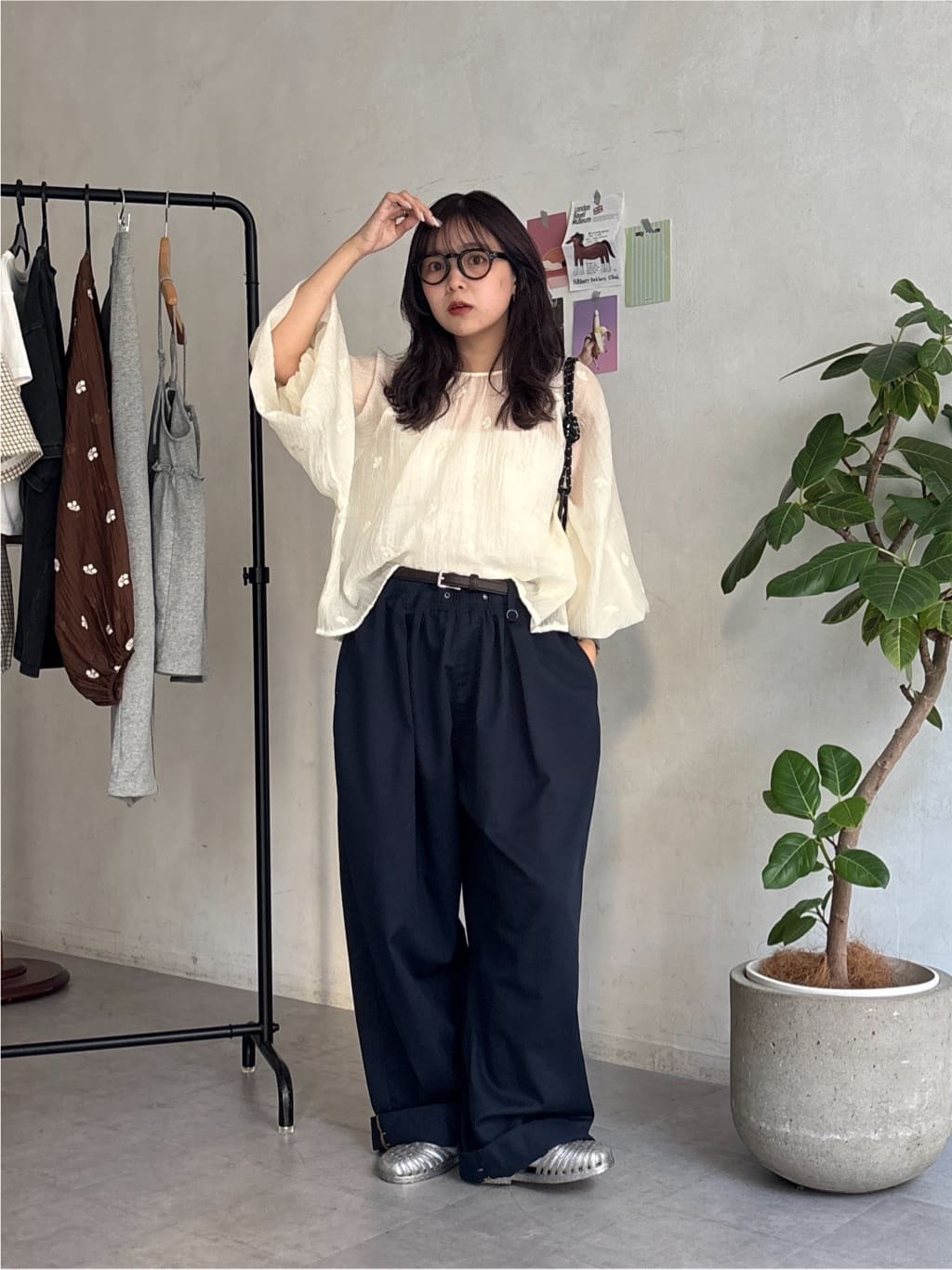 CPCM 2 way flower blouse - Image 45