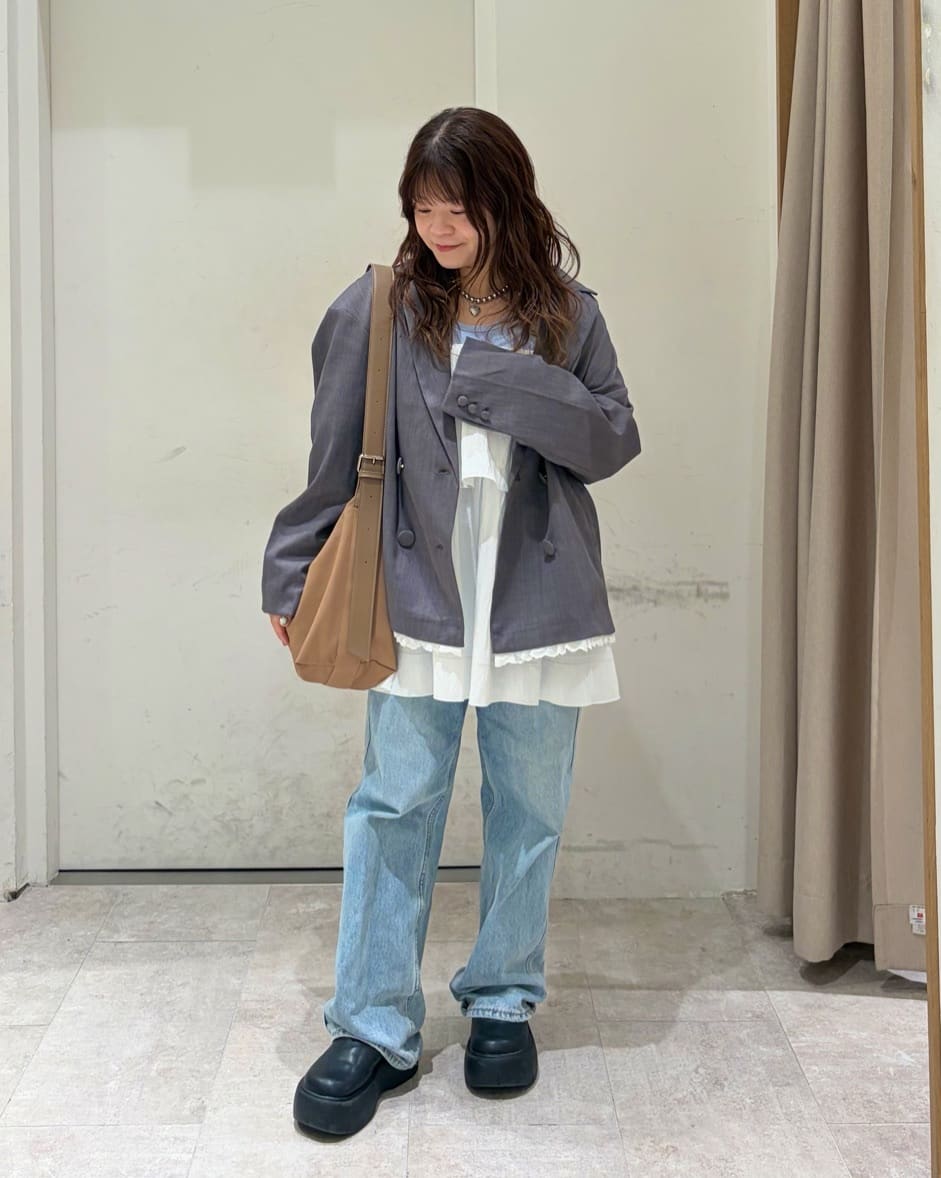 umm. By Discoat Lace下擺西裝外套 - Image 56