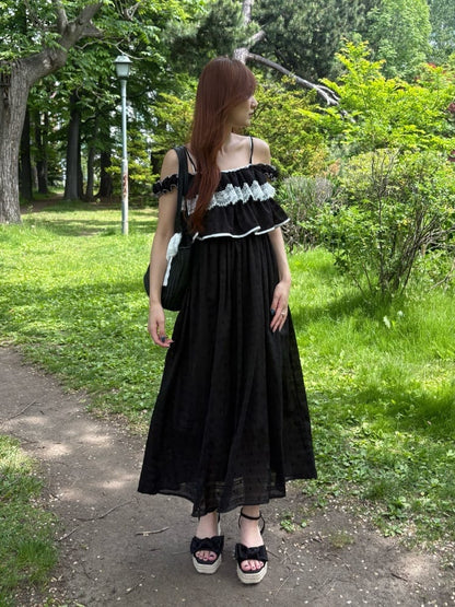 [Set Fair Item #9] CHICO Lace airy dress - Image 11