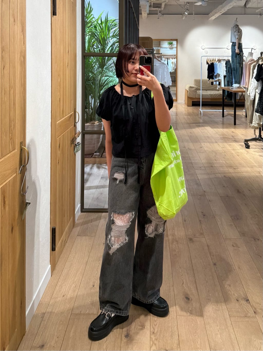 [大人氣] Kastane Lace Denim