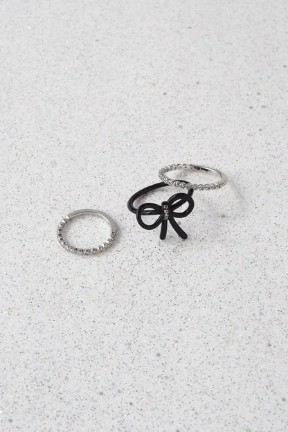 GOLDY Ribbon 3P Set Ring