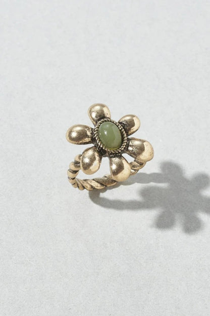 GOLDY Vintage Flower ring