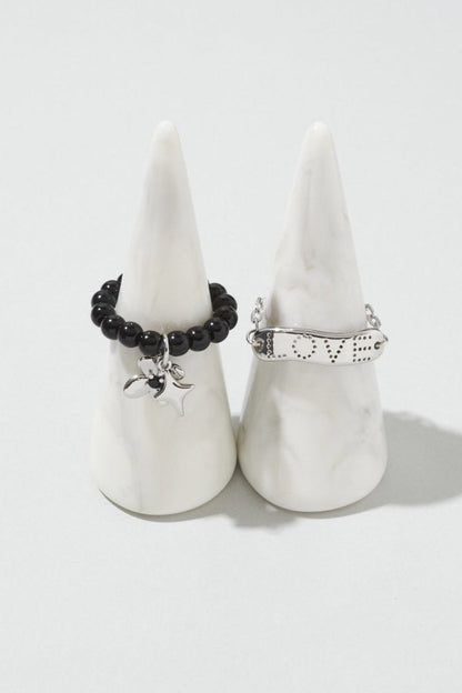 GOLDY Twinkle Bloom Set Ring