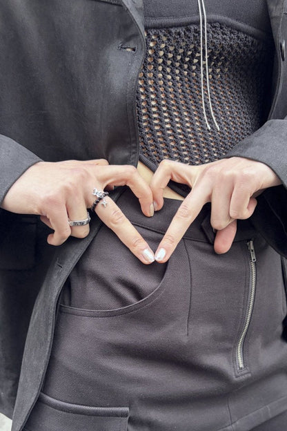 GOLDY Twinkle Bloom Set Ring