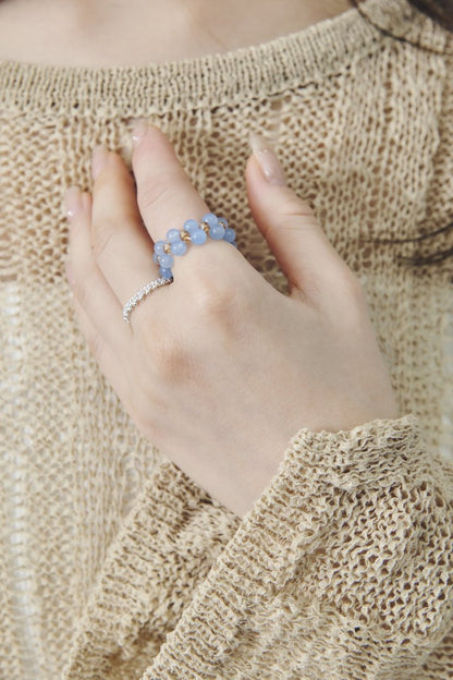 GOLDY bicolor bead set ring - Image 10