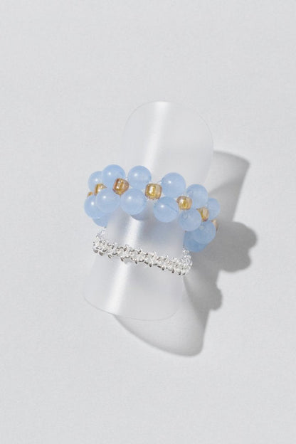 GOLDY bicolor bead set ring - Image 17