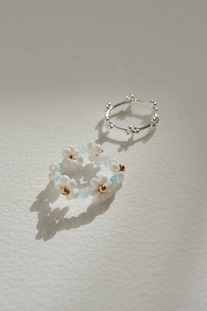 GOLDY flower bead set ring - Image 23