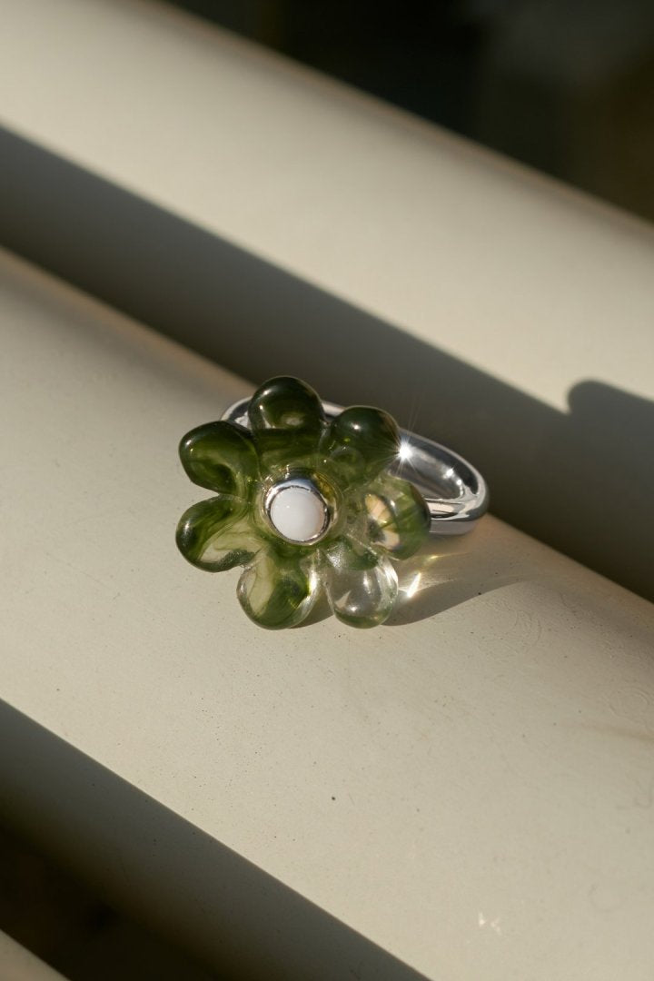 GOLDY puffy bloom ring - Image 1