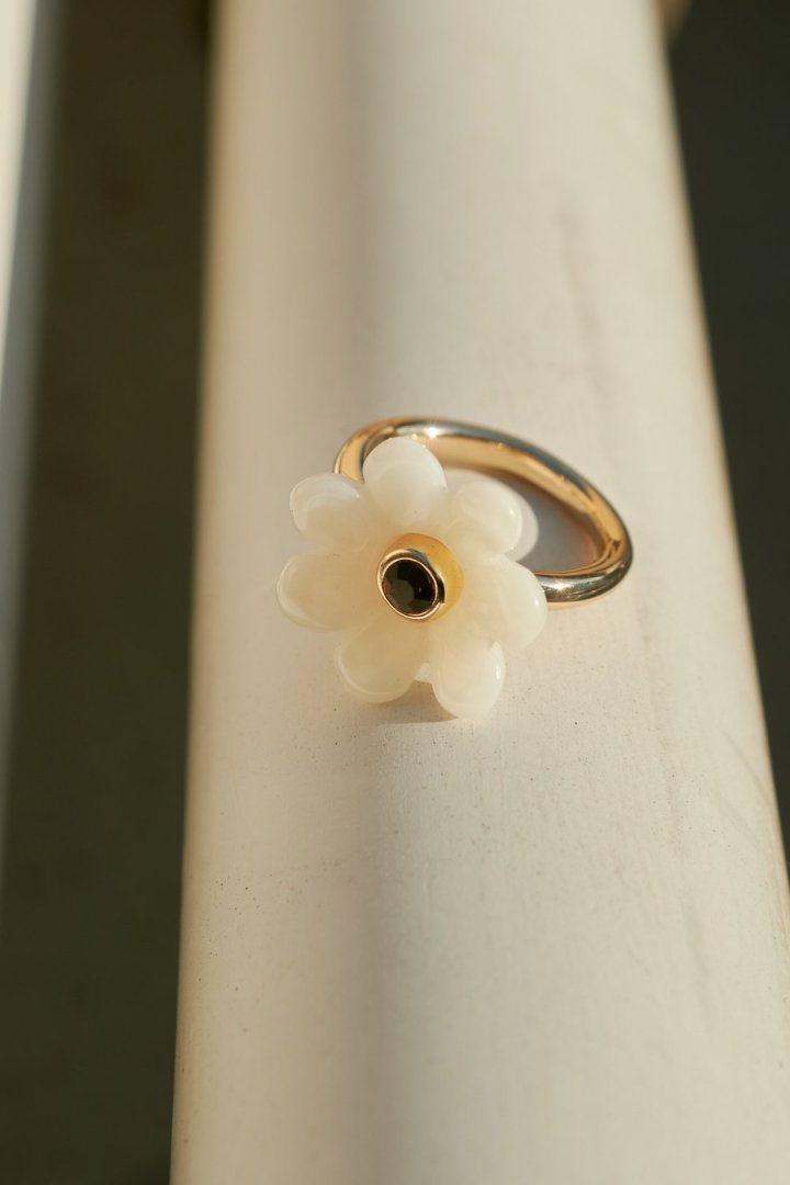 GOLDY puffy bloom ring - Image 15