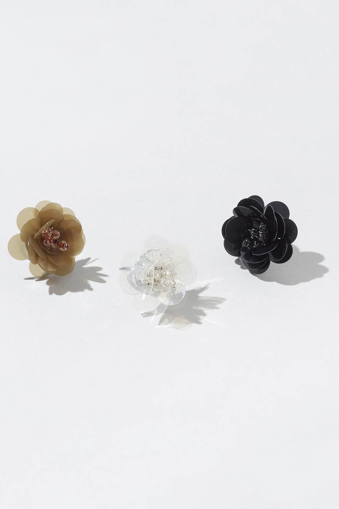 GOLDY スパンコール フラワー リング - Image 15