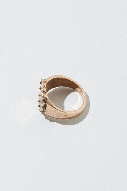 GOLDY antique number motif ring - Image 11