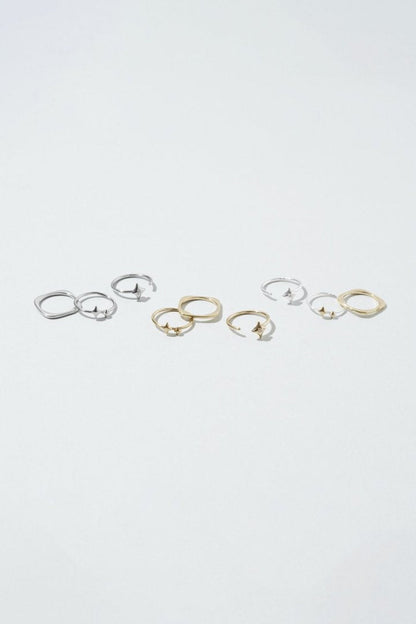 GOLDY 3PCS プチ トゥインクル セット ピンキー リング - Image 11