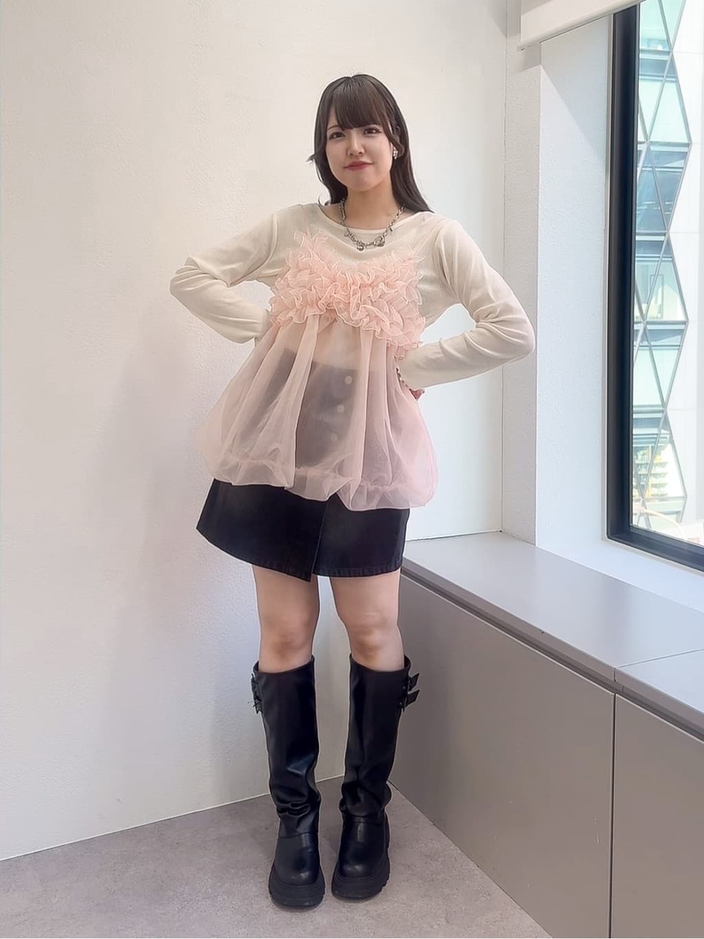 [大人氣] w closet sheer 氣球吊帶背心