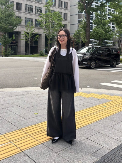 TYNNE. 撞色荷葉邊Triangle Bag - Image 64