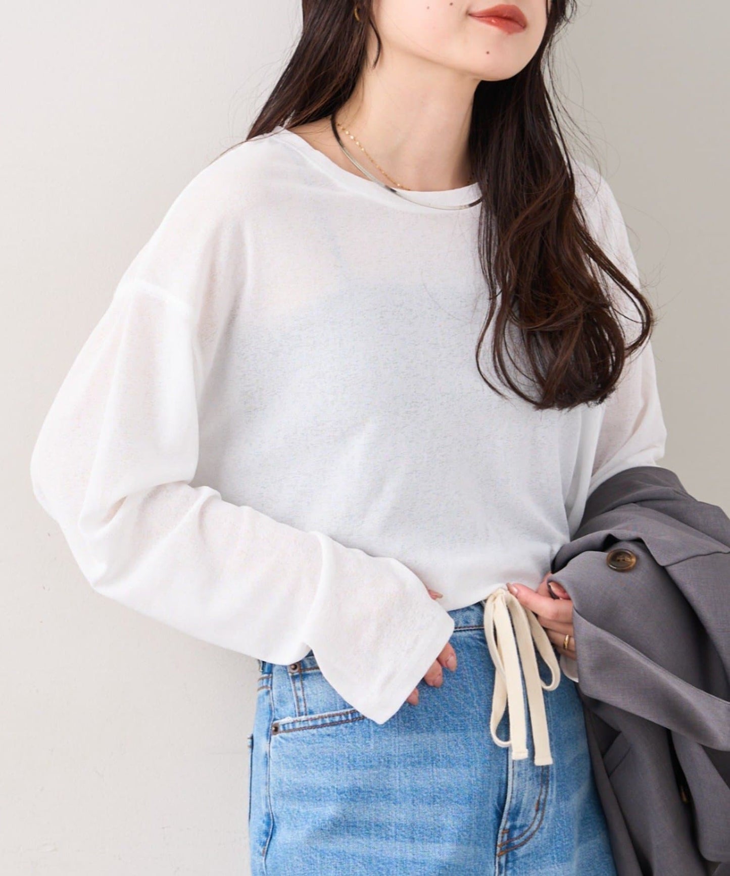 CIAOPANIC TYPY 17色 Sheer Top - Image 2