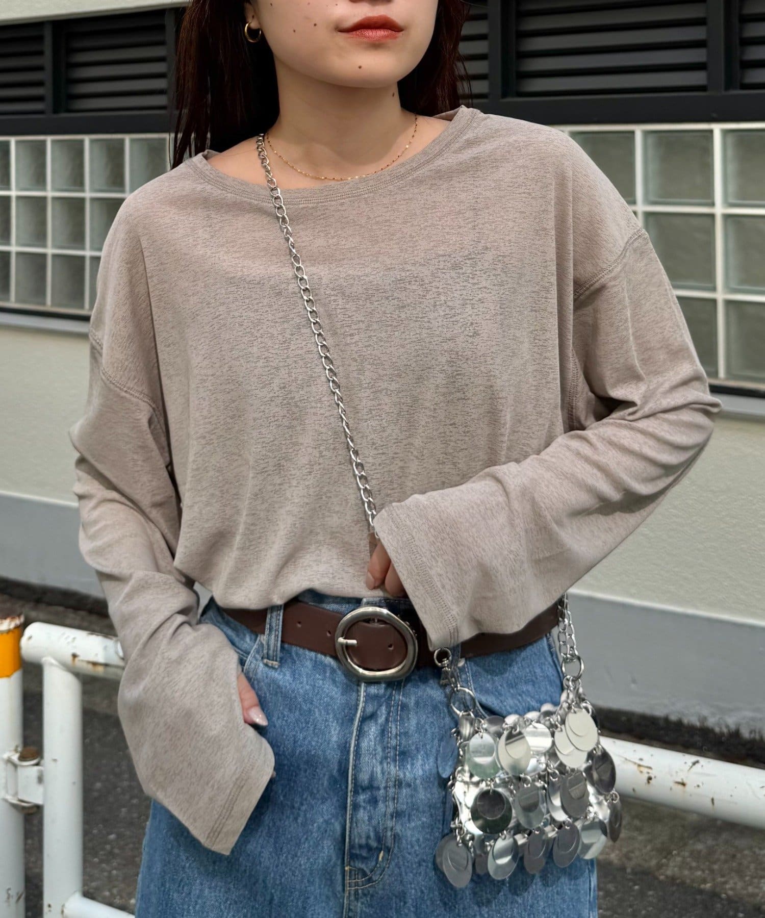 CIAOPANIC TYPY 17色 Sheer Top - Image 25