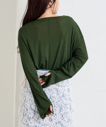 CIAOPANIC TYPY 17色 Sheer Top - Image 40