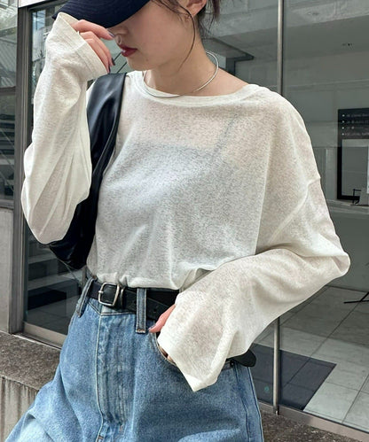 CIAOPANIC TYPY 17色 Sheer Top - Image 19