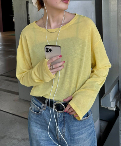 CIAOPANIC TYPY 17色 Sheer Top - Image 20