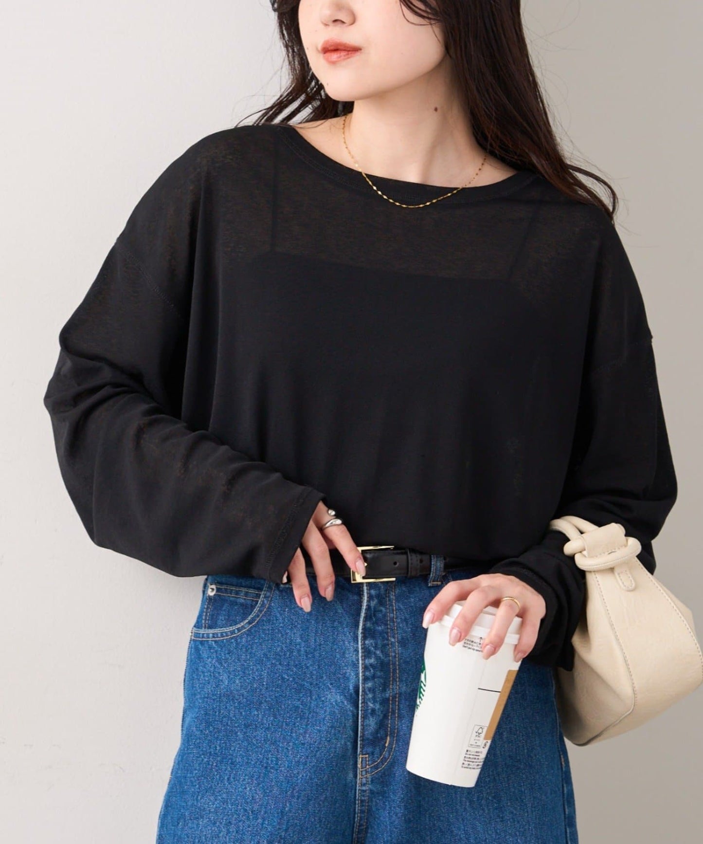 CIAOPANIC TYPY 17色 Sheer Top - Image 3