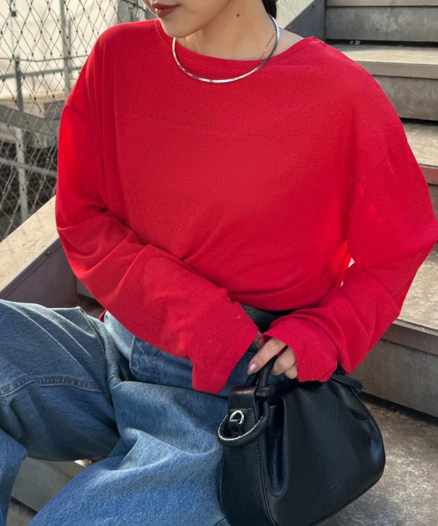 CIAOPANIC TYPY 17色 Sheer Top - Image 13