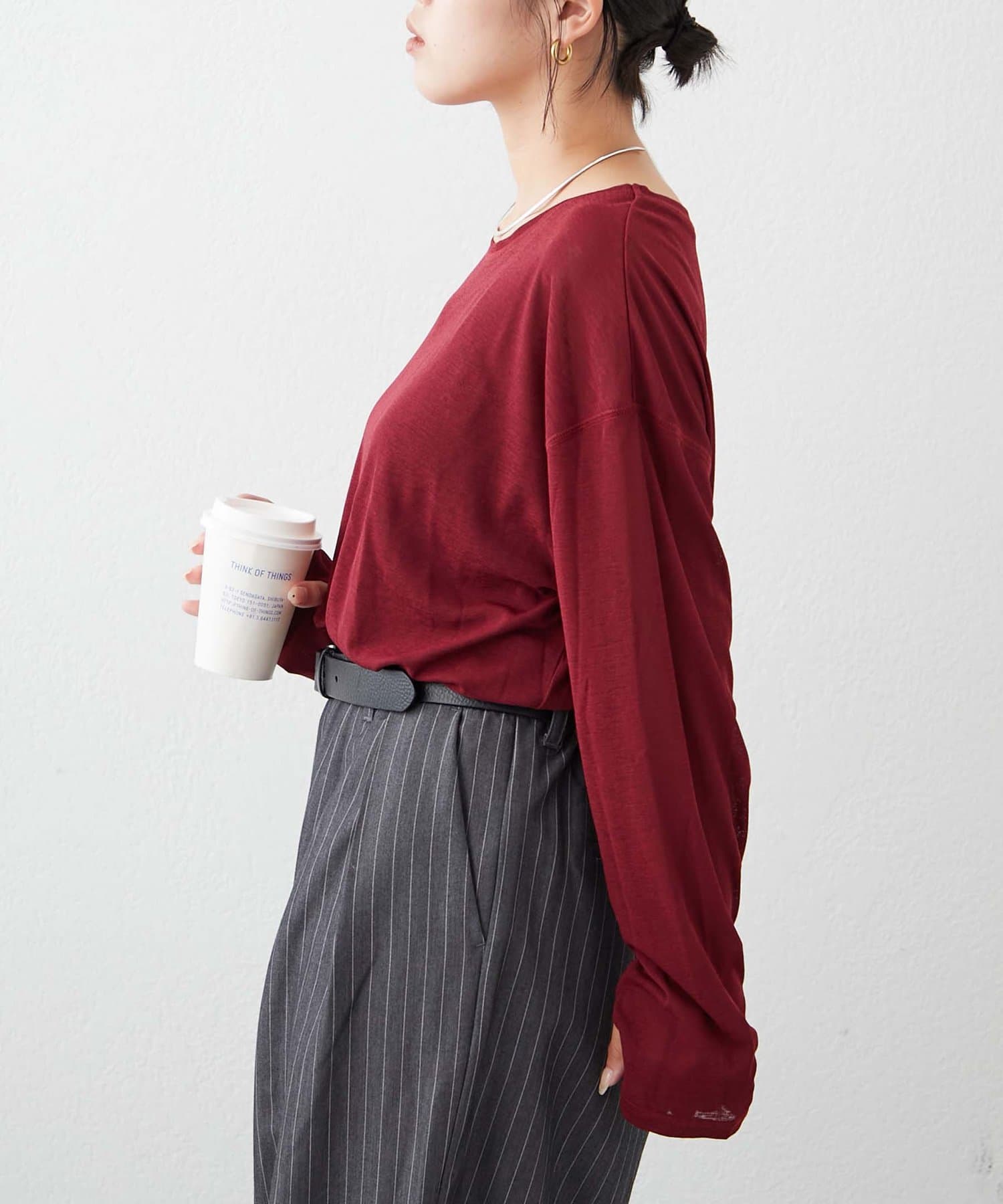 CIAOPANIC TYPY 17色 Sheer Top - Image 200